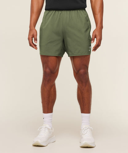 Gymshark Arrival 5" Shorts Core Olive
