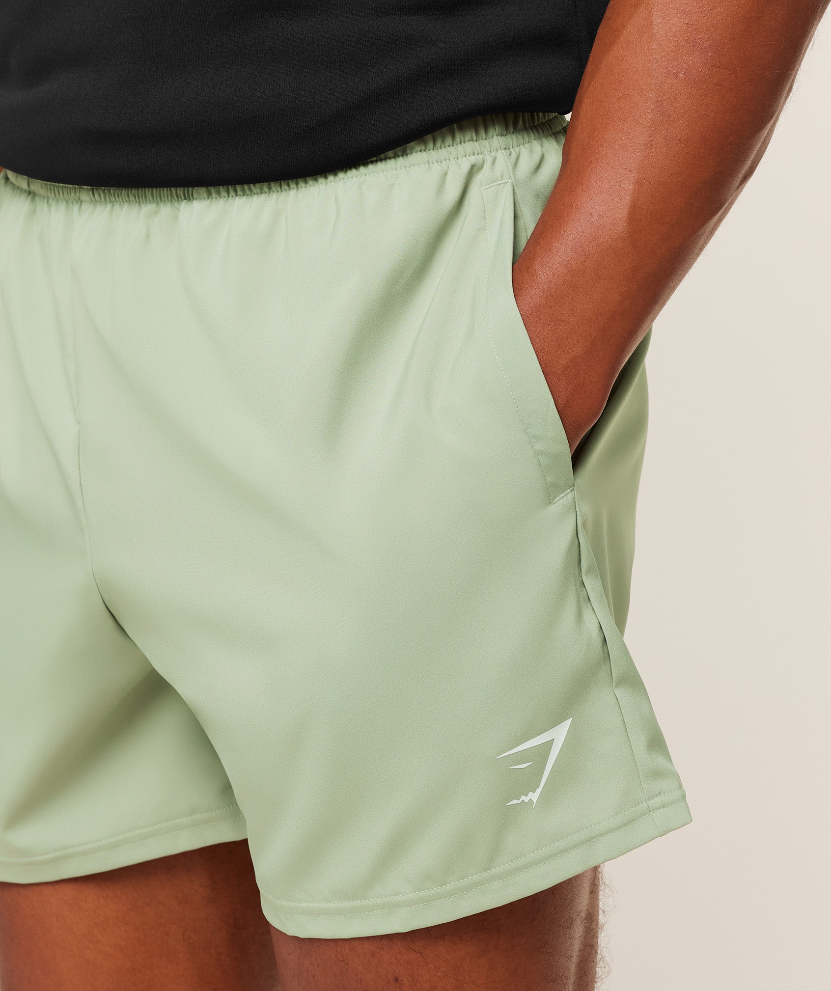 Gymshark Arrival 5" Shorts Gs Haze Green