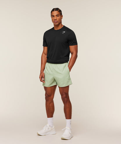 Gymshark Arrival 5" Shorts Gs Haze Green