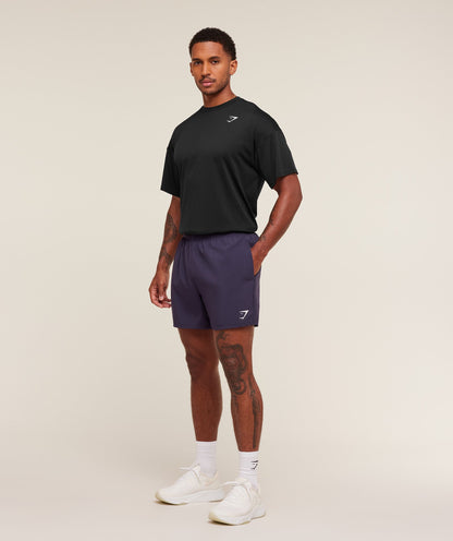 Gymshark Arrival 5" Shorts Midnight Purple
