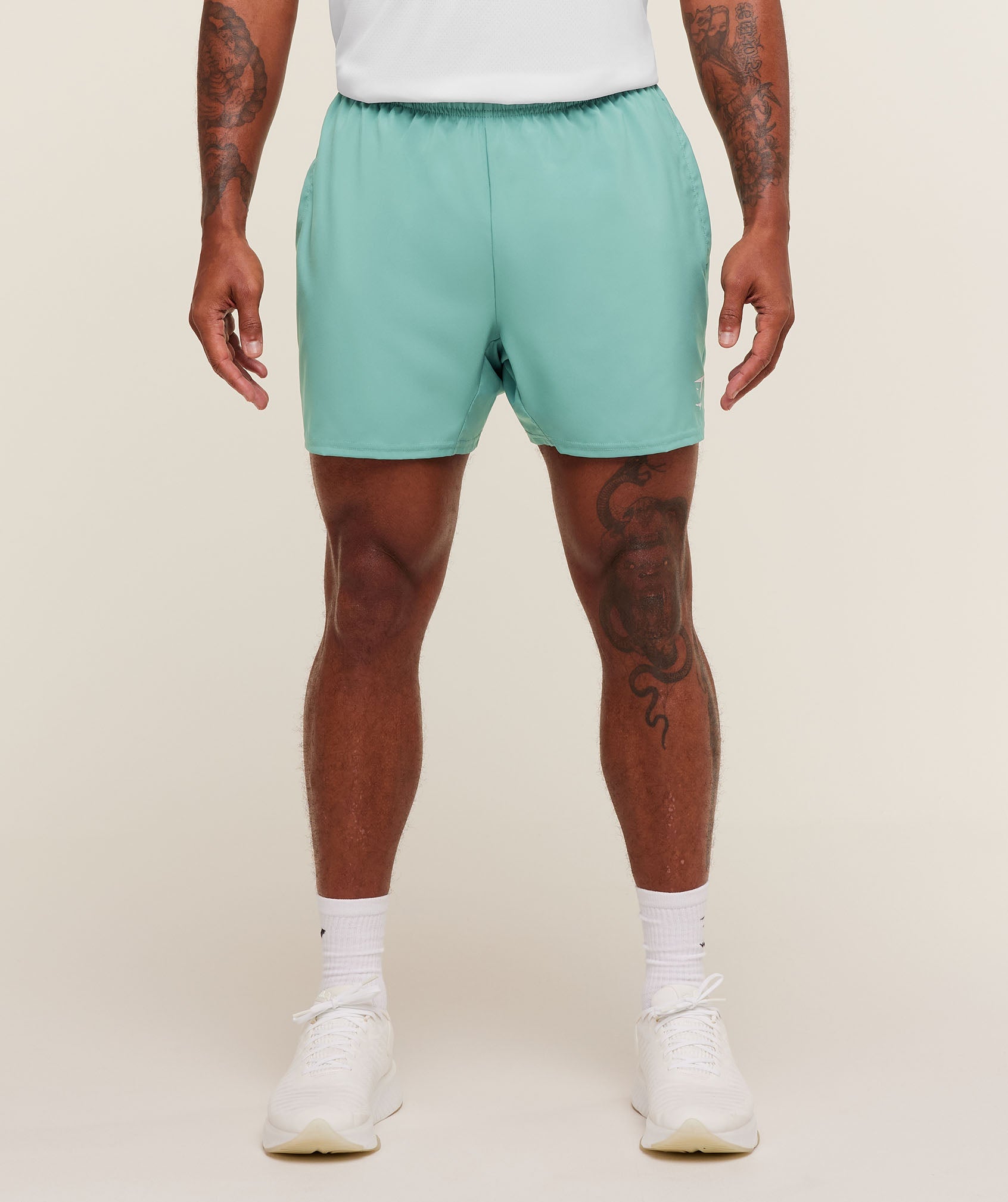 Gymshark Arrival 5" Shorts Muted Teal