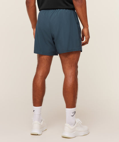 Gymshark Arrival 5" Shorts Gs Stealth Blue