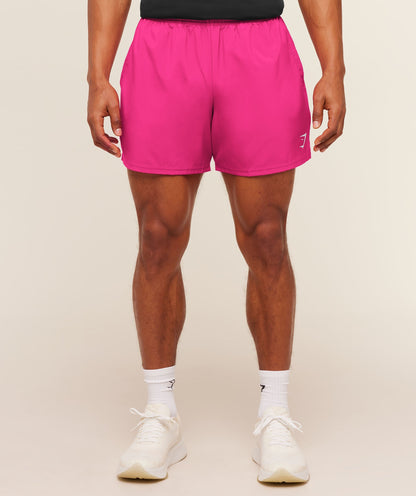 Gymshark Arrival 5" Shorts Super-Set Pink