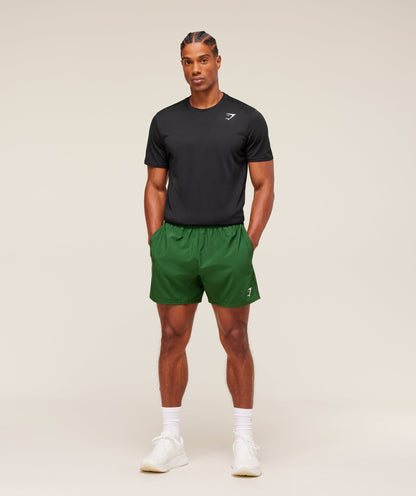 Gymshark Arrival 5" Shorts Athletic Green