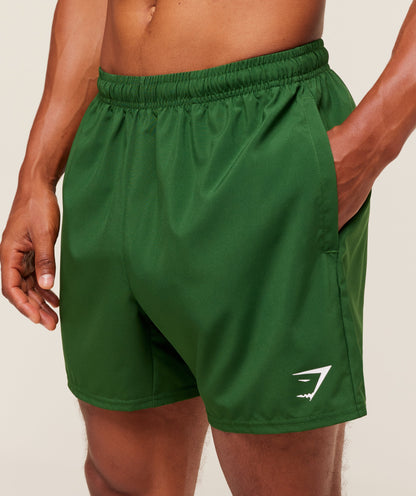Gymshark Arrival 5" Shorts Athletic Green