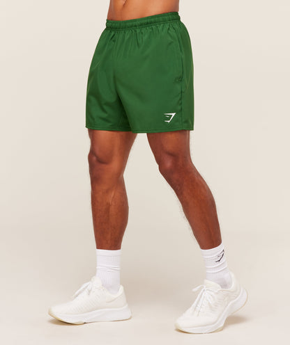 Gymshark Arrival 5" Shorts Athletic Green