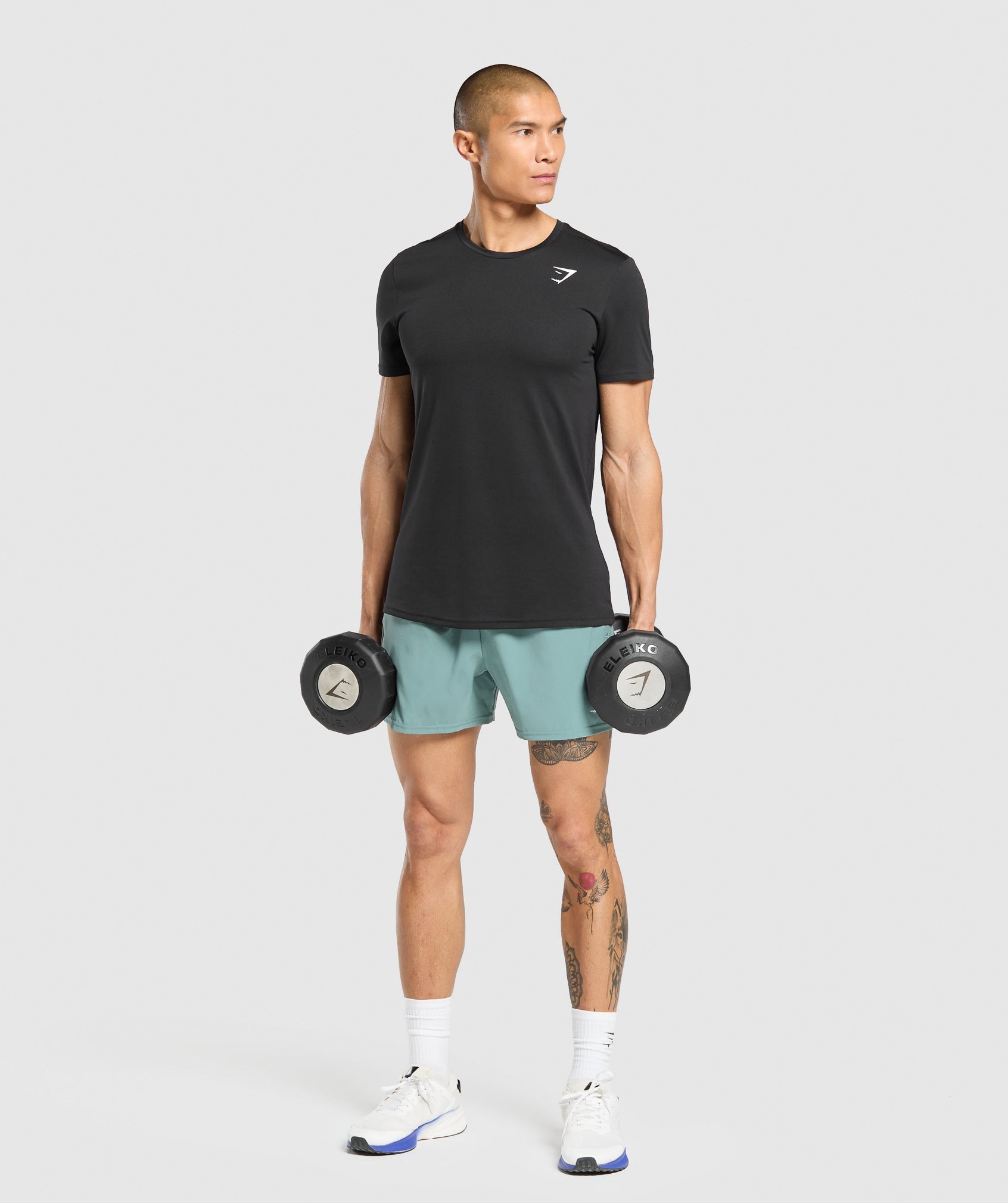 Gymshark Arrival 5" Shorts Celeste Blue