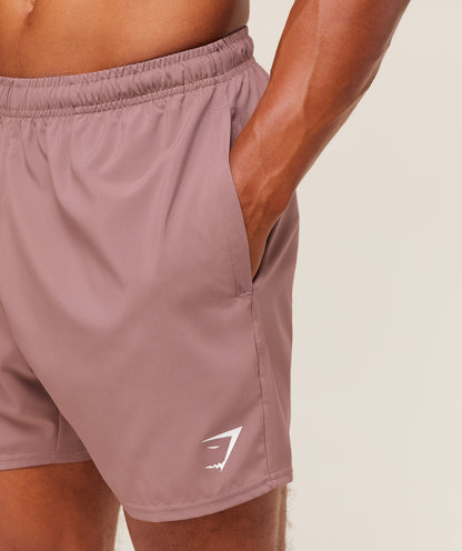 Gymshark Arrival 5" Shorts Chestnut Pink