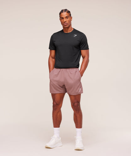 Gymshark Arrival 5" Shorts Chestnut Pink