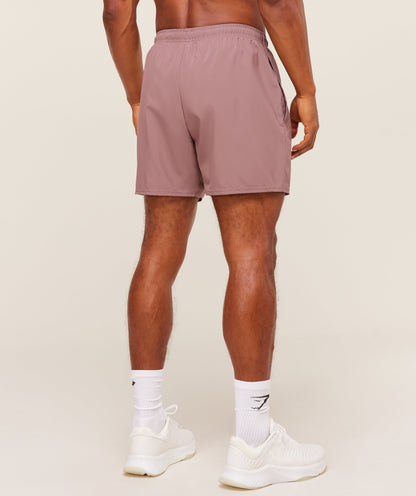 Gymshark Arrival 5" Shorts Chestnut Pink