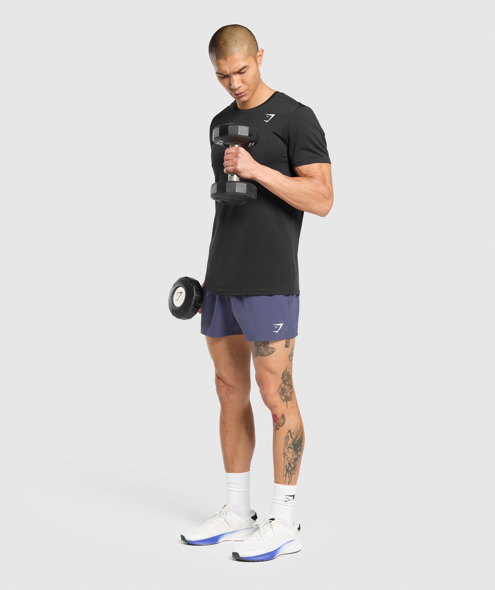 Gymshark Arrival 5" Shorts Weighted Purple