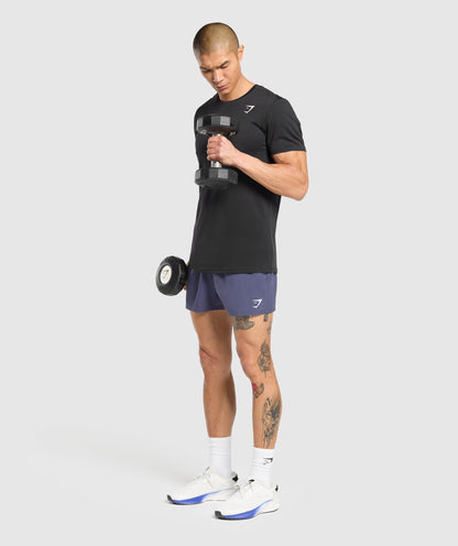 Gymshark Arrival 5" Shorts Weighted Purple