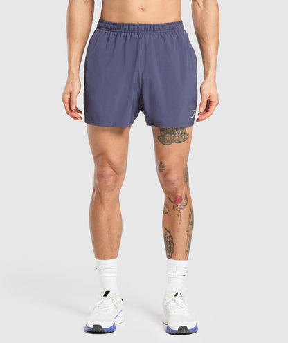 Gymshark Arrival 5" Shorts Weighted Purple