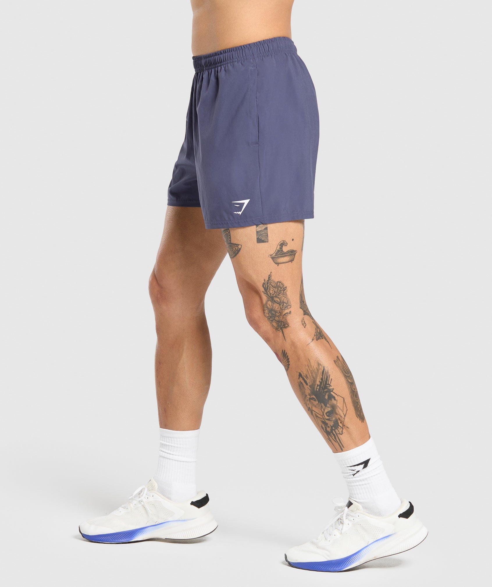 Gymshark Arrival 5" Shorts Weighted Purple