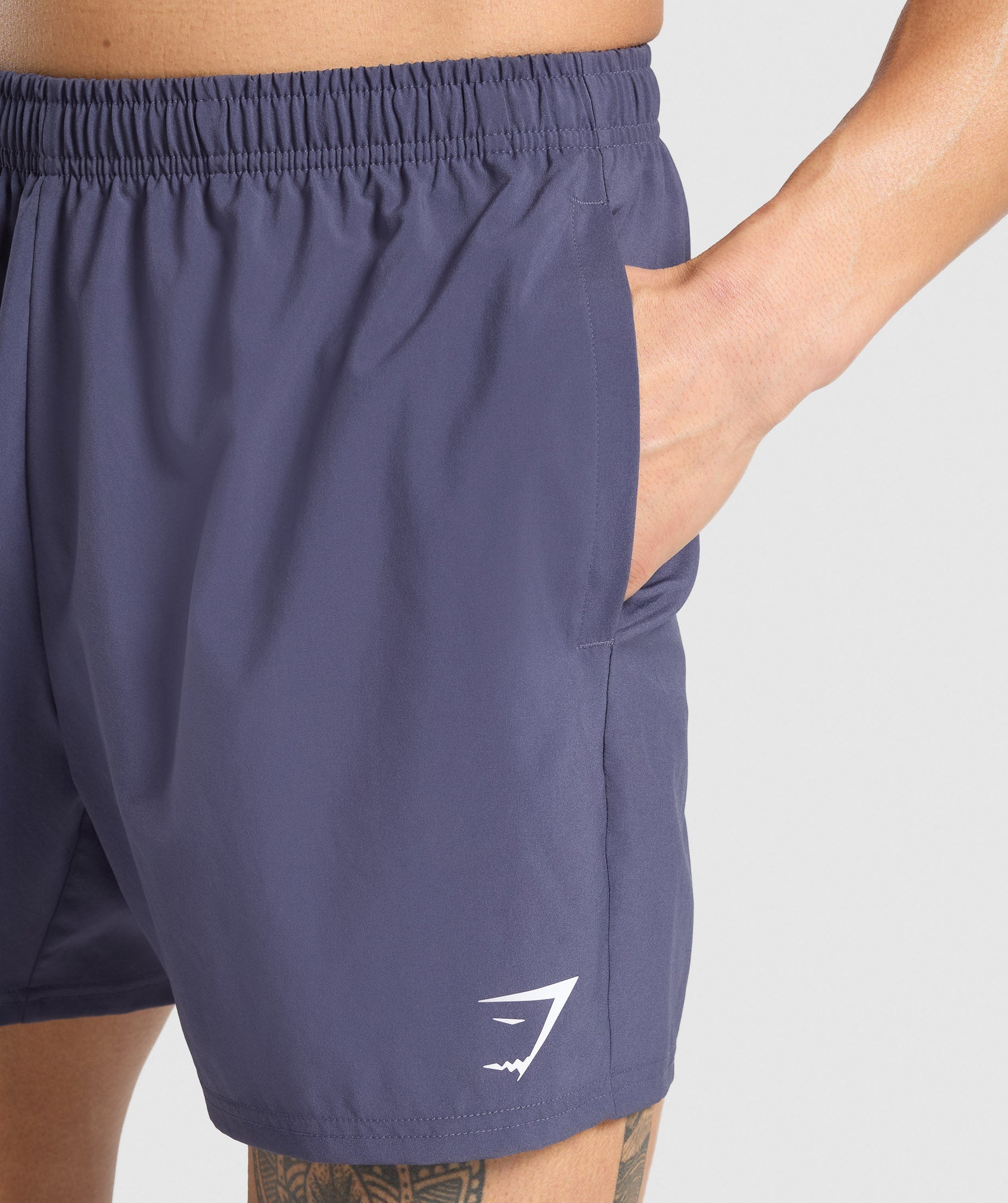 Gymshark Arrival 5" Shorts Weighted Purple