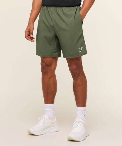 Gymshark Arrival 7" Shorts Core Olive