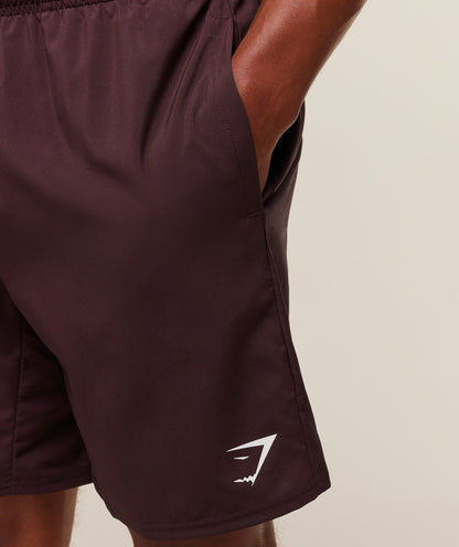 Gymshark Arrival 7" Shorts Cherry Purple
