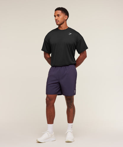 Gymshark Arrival 7" Shorts Midnight Purple