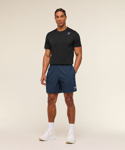 Gymshark Arrival 7" Shorts Navy
