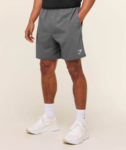 Gymshark Arrival 7" Shorts Silhouette Grey