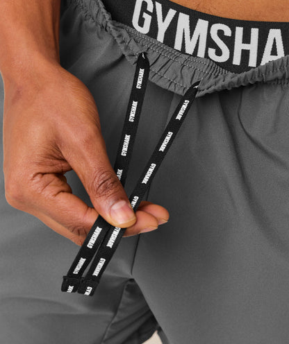 Gymshark Arrival 7" Shorts Silhouette Grey