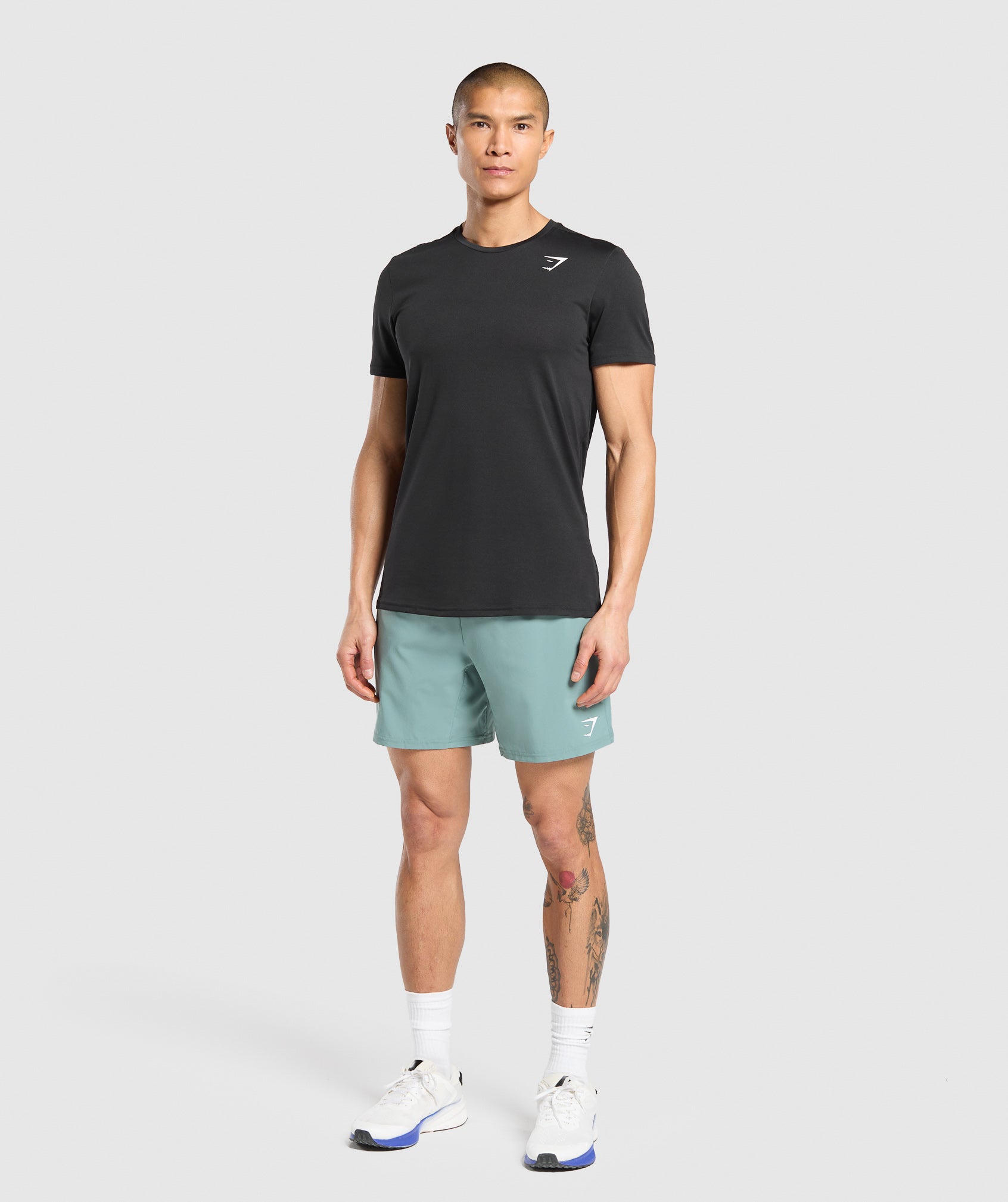 Gymshark Arrival 7" Shorts Celeste Blue