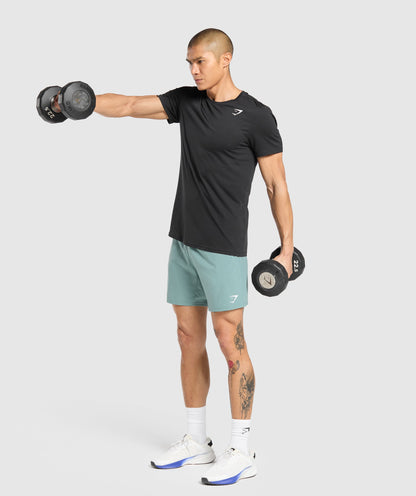 Gymshark Arrival 7" Shorts Celeste Blue
