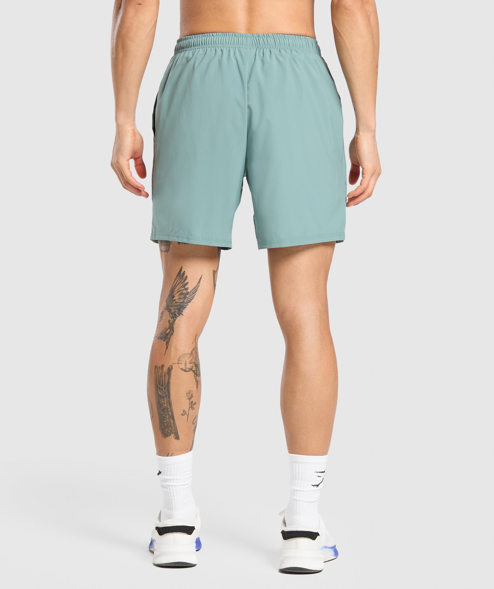 Gymshark Arrival 7" Shorts Celeste Blue