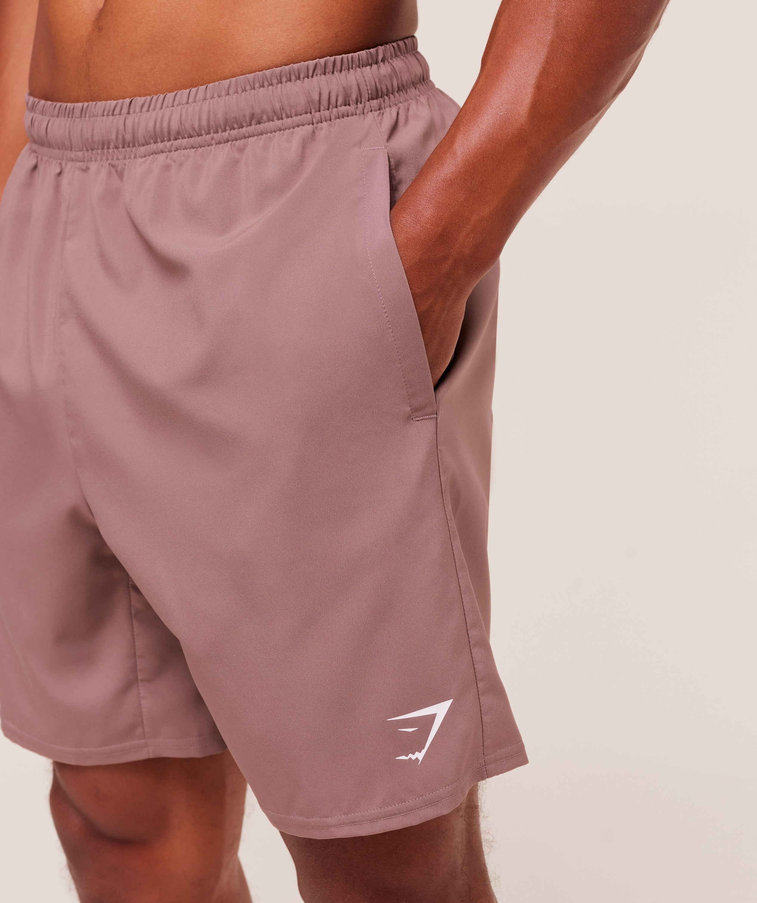 Gymshark Arrival 7" Shorts Chestnut Pink