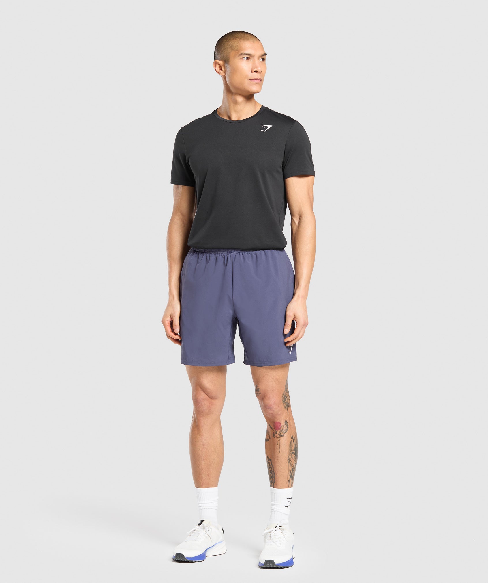 Gymshark Arrival 7" Shorts Weighted Purple