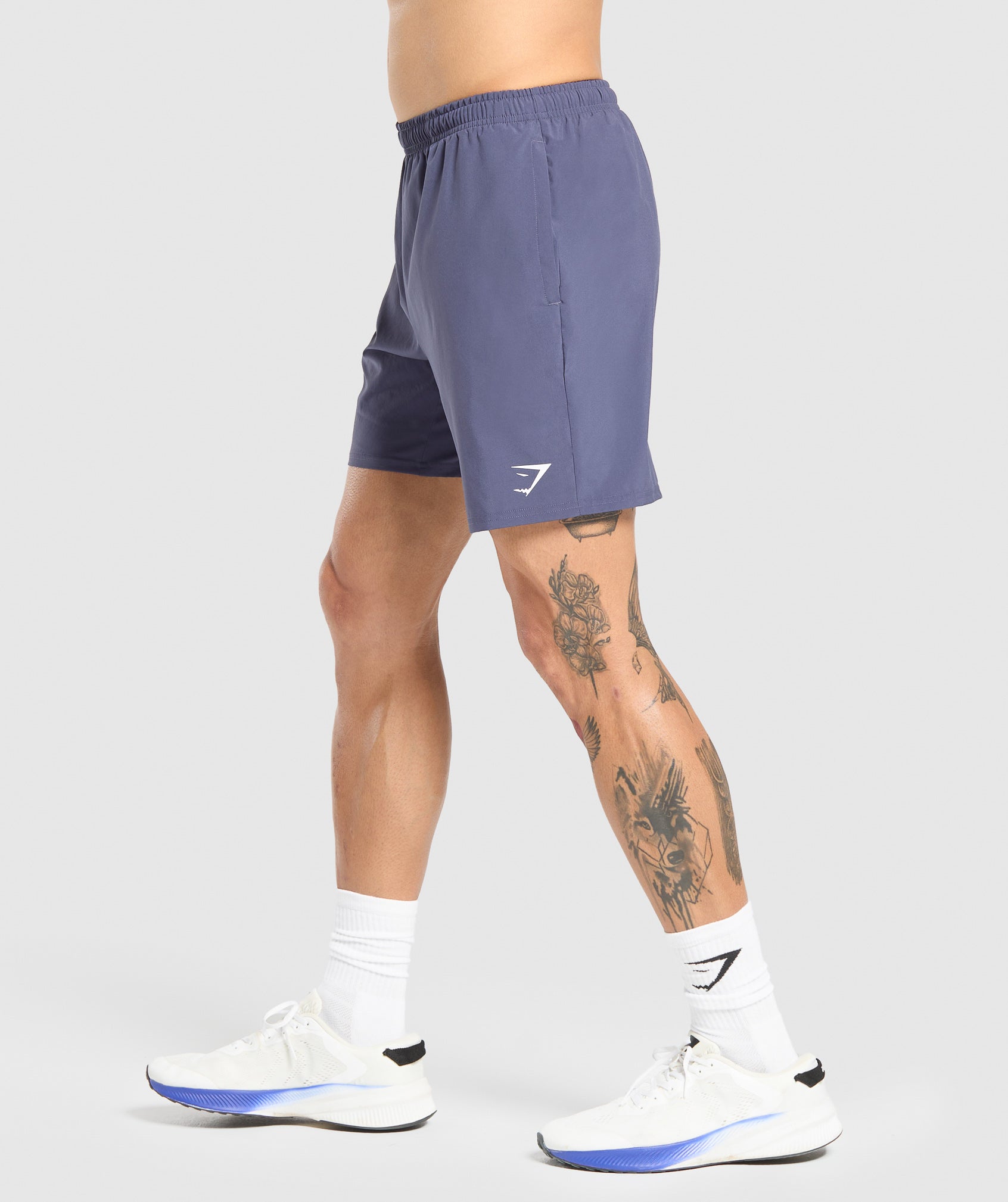 Gymshark Arrival 7" Shorts Weighted Purple