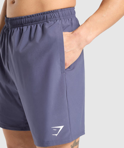 Gymshark Arrival 7" Shorts Weighted Purple