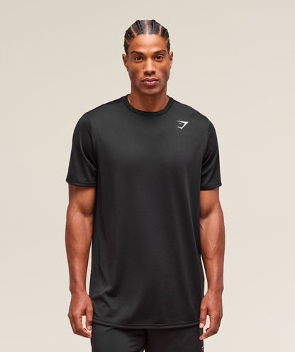 Gymshark Arrival T-Shirt (Tall) Black