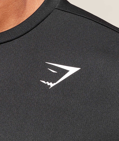 Gymshark Arrival T-Shirt (Tall) Black