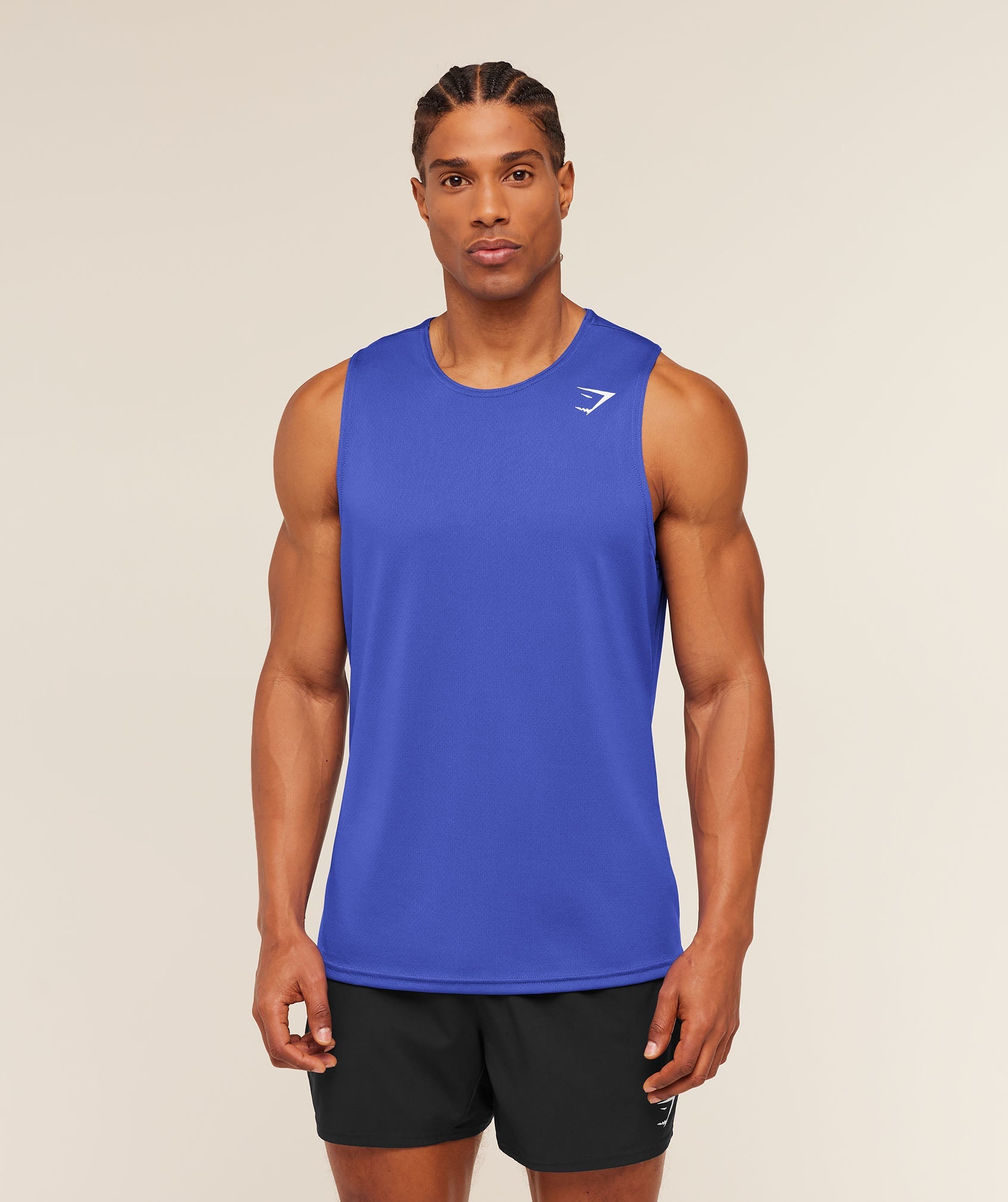 Gymshark Arrival Tank Force Blue