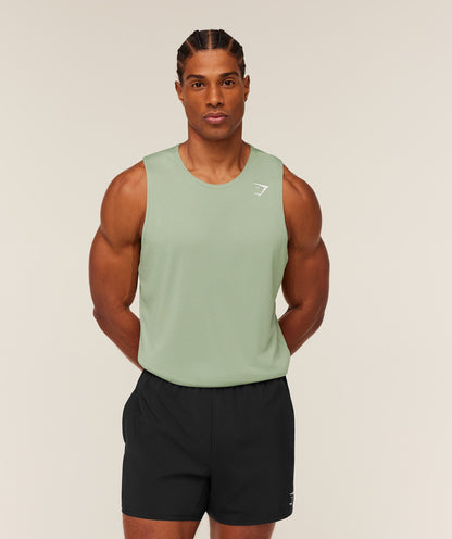 Gymshark Arrival Tank Gs Haze Green