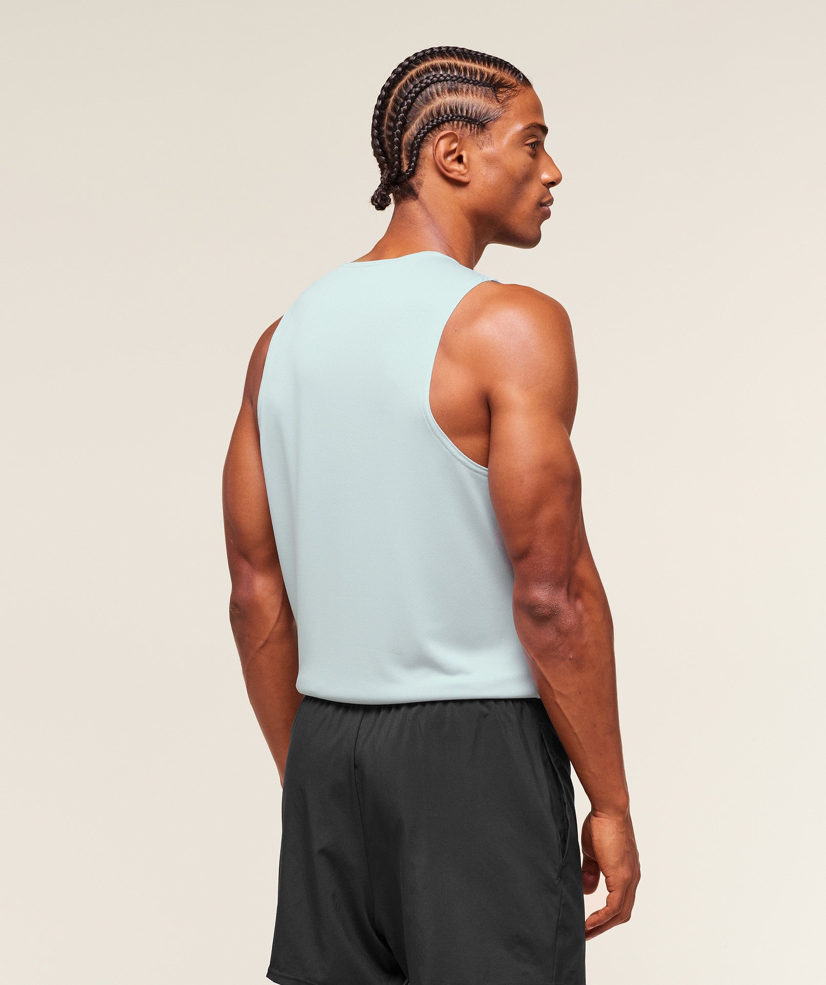 Gymshark Arrival Tank Smoke Blue