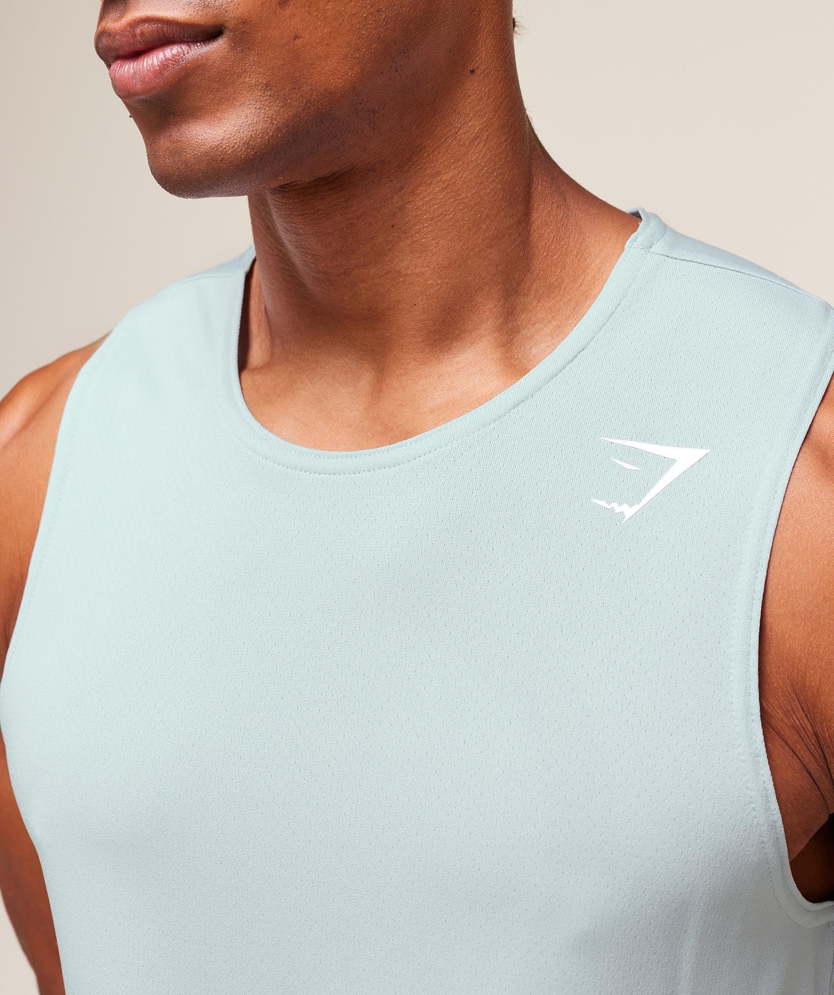 Gymshark Arrival Tank Smoke Blue