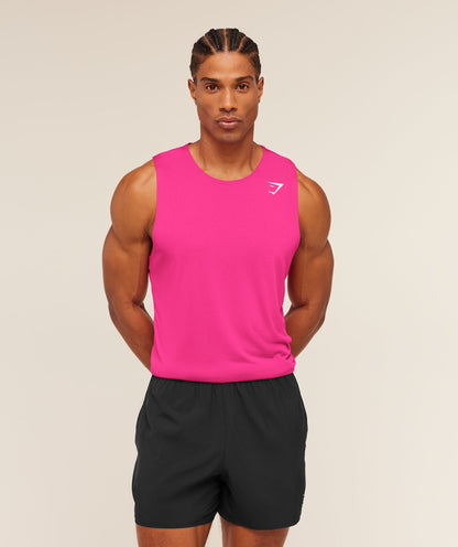 Gymshark Arrival Tank Super-Set Pink