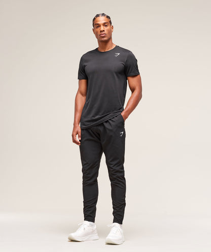 Gymshark Arrival Woven Tall Joggers Black