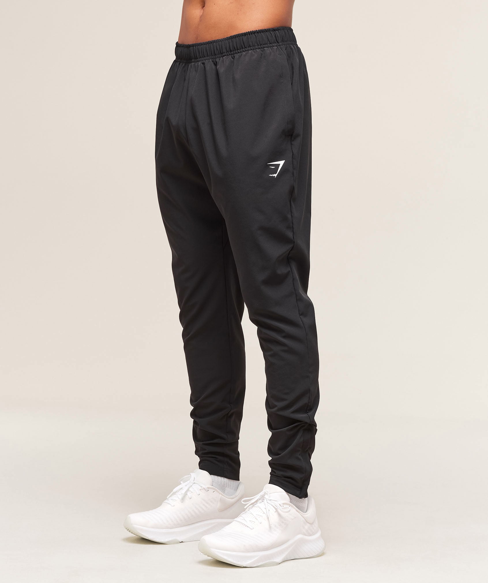 Gymshark Arrival Woven Tall Joggers Black