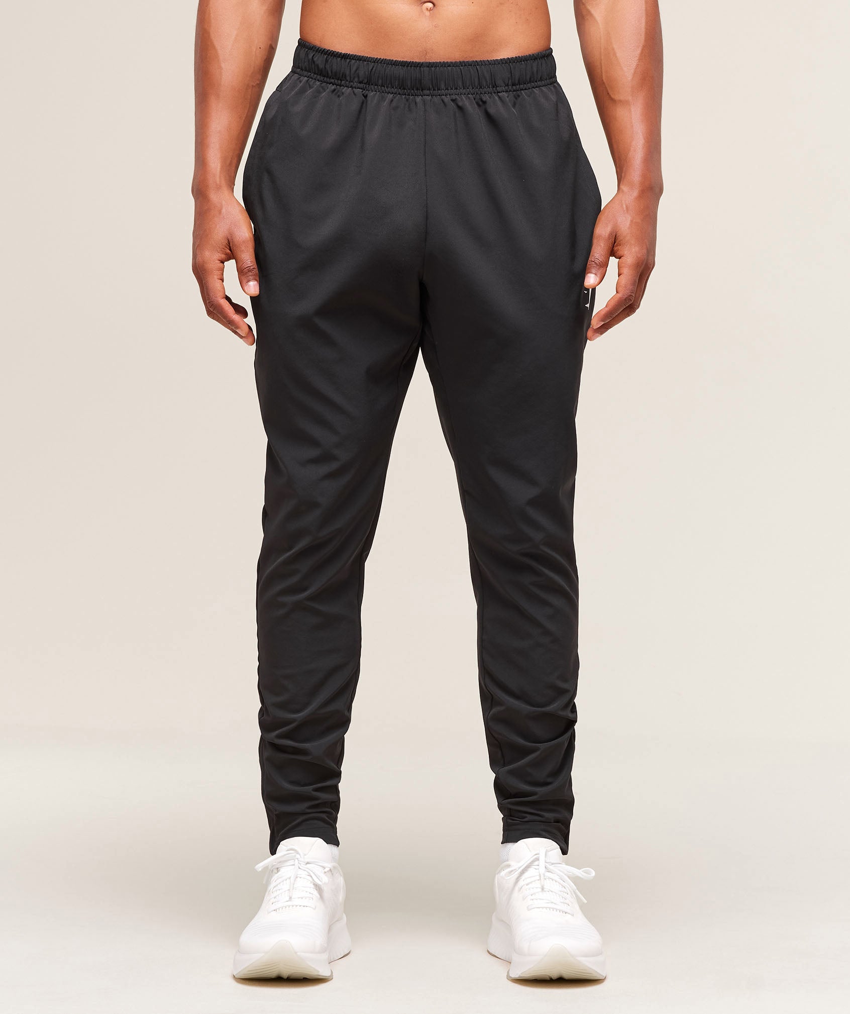 Gymshark Arrival Woven Tall Joggers Black