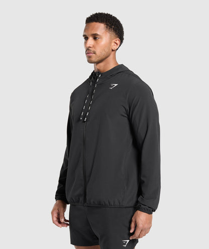 Gymshark Arrival Track Jacket Black
