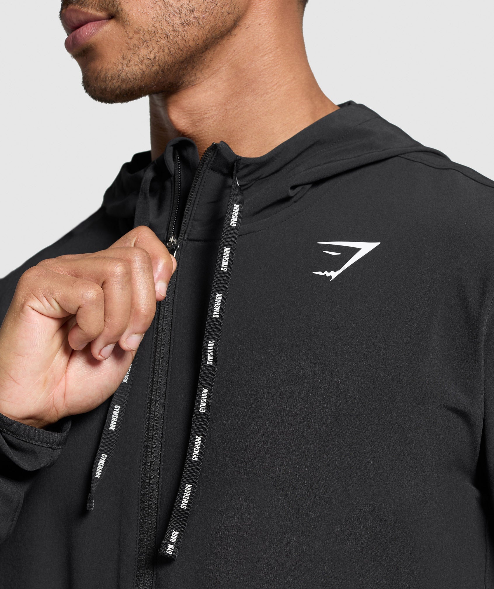 Gymshark Arrival Track Jacket Black