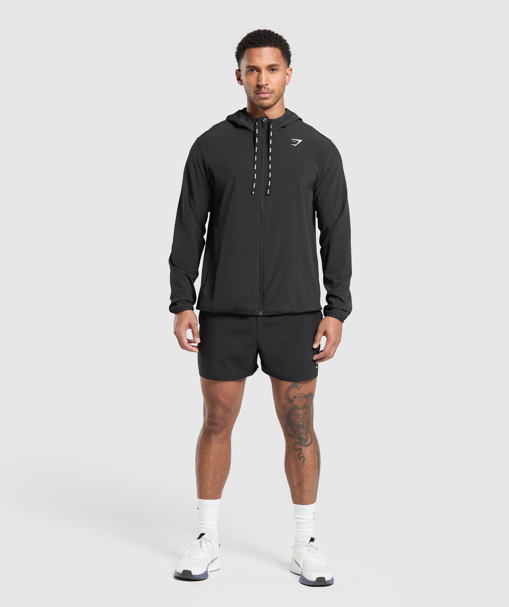 Gymshark Arrival Track Jacket Black