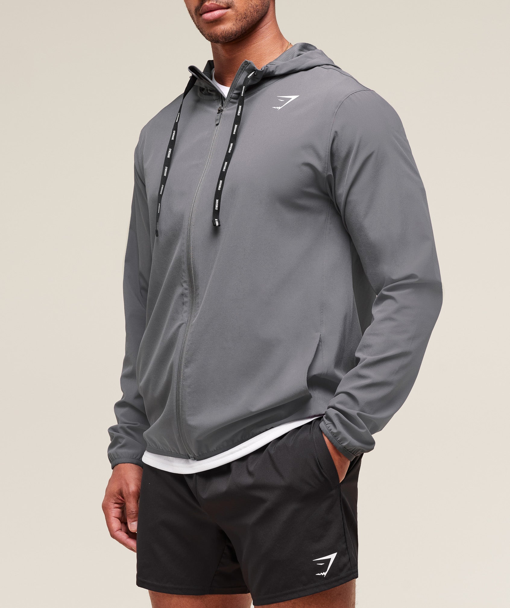 Gymshark Arrival Track Jacket Silhouette Grey