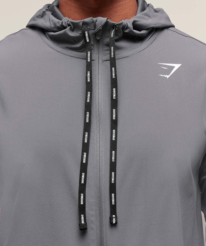 Gymshark Arrival Track Jacket Silhouette Grey