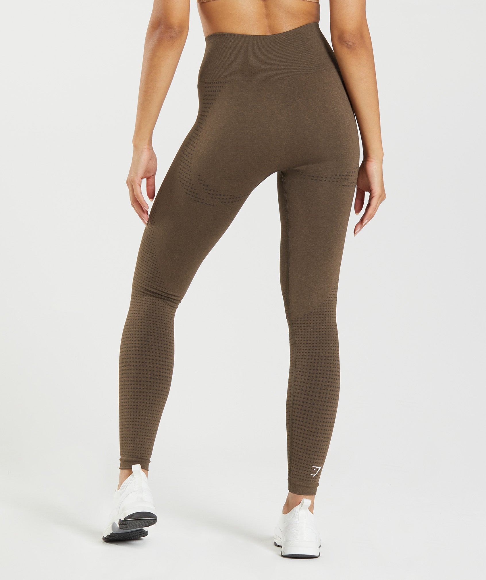 Women's Gymshark Vital Regular Leggings Espresso Marl