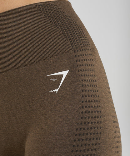 Women's Gymshark Vital Regular Leggings Espresso Marl