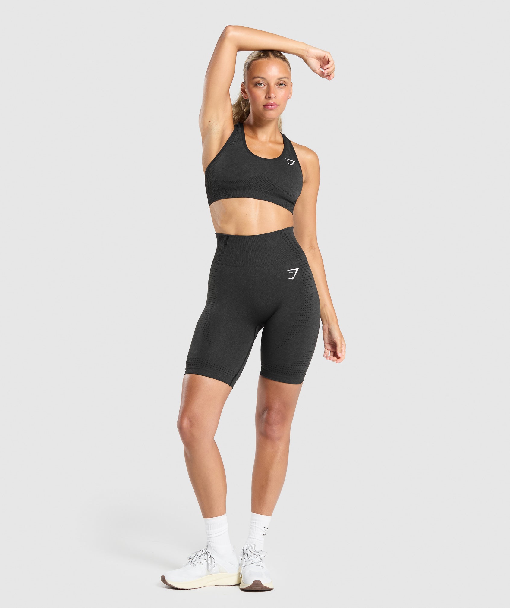 Women's Gymshark Vital 7" Shorts Black Marl